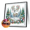 Diamond Painting-DIY Crystal Rhinestone Christmas Elk