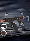 VR Gun Stock Compatible for Meta Quest 3S/3 Accessories VR Controller Stock Rifle Adapter with Shoulder Strap Enhance Real Feeling and Stability