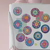 12PCS Diamond Painting Magnets Refrigerator for Adult Kid Beginners (Mandala)