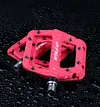 Wide Face Nylon Fiber Bearing Non-Slip Mountain Bike Pedals