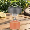 Camp Stove Ultralight Collapsible Stove Burner for Outdoor Hiking Cooking Burner