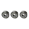 10pcs Pulley Wheel Ball Bearings 6x19x6mm 626zz Carbon Steel Miniature Bearings