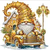 (US Local)6pack Xmas Gnome-Special Shaped Diamond Painting Kit(30x30cm)