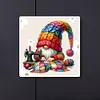 Diamond Painting-DIY Full Round Drill Coffee Gnome