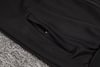 Joyfball 2024/2025 Psg Paris Saint-Germain Jordan Long Zipped Jacket Black Soccer Jersey 1:1 Thai Quality 