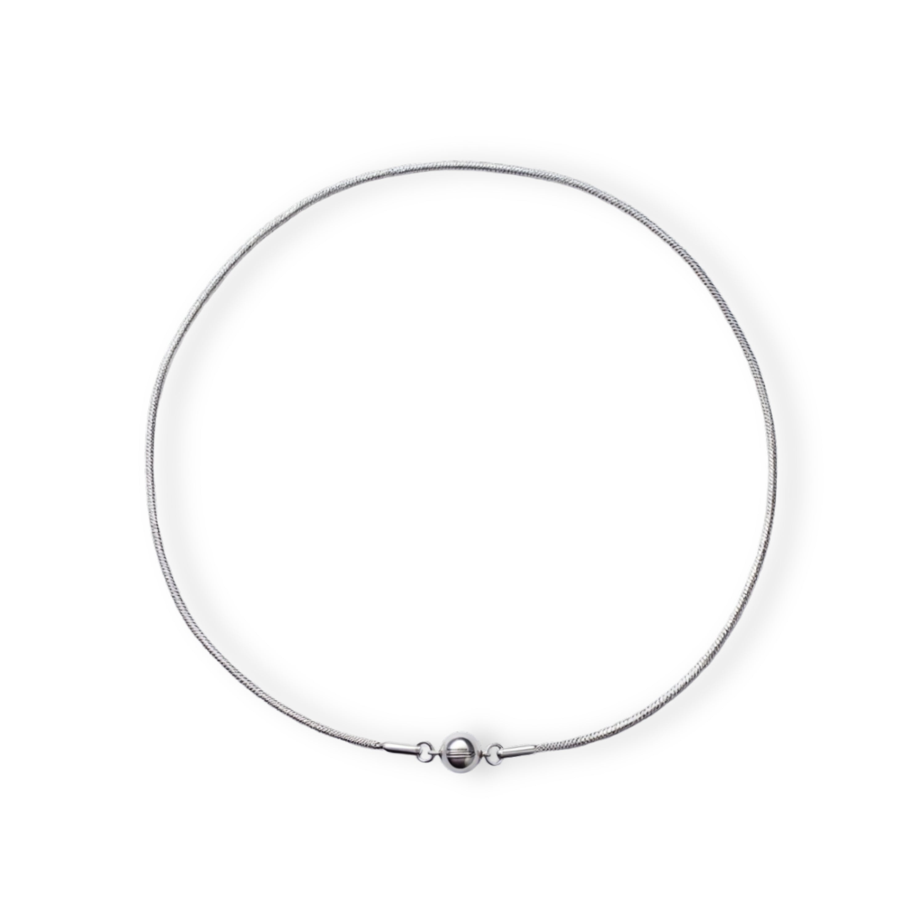 Titanium Steel Chain Magnetic Clasp Necklace from AwakenDust