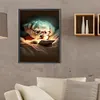 Reading Puppiy-Full Square Diamond Painting(50x65cm)