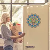 Diamond Painting Double-Layer Owl Mandala Refrigerator Magnet 360 Rotating Magnetic Refrigerator Sticker