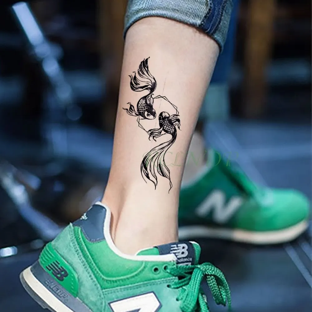 Waterproof Temporary Tattoo Sticker Swallow fly bird Flash Tatoo Fake Tatto arm leg Wrist Foot hand For Girl Men Women kids