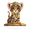 >SALE<Desktop Diamond Art Kits Colorful Cute Animal Bedroom Table Decoration (Tiger)