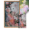 Girl Lion-14CT Stamped Cross Stitch 40*70cm/15.75*27.56in (Big Size)