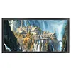 (US Local)Castle-18CT Stamped Cross Stitch Kit(80x40cm)