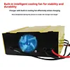 12V 12A 24V 6A Battery Charger Pulse Repairing Auto Battery Trickle Maintainer