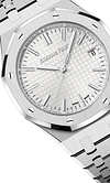 Silver 904L Steel Silver Dial - Watch - 37mm