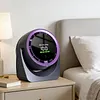 Desk Fan 100-Speed Digital Display Turbo Table Fan with Rechargeable Battery Wall-Mouted Design for Bedroom Home Office Travel