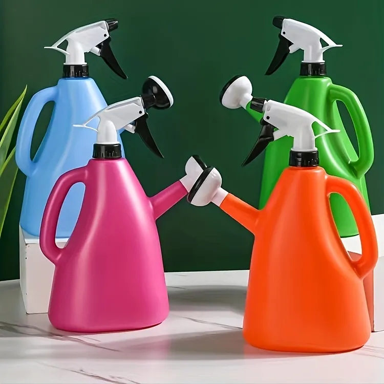 Small Blue Dual-purpose Watering Can For Watering Flowers And Planting Watering Tools