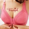 Triumph - 【M-7XL】Triumph -Nowy seksowny biustonosz damski 2024 bezszwowa wygodna bawełniana bielizna bez stali