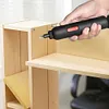 Electric Screwdriver Set LED Light Automatic Screwdriver for Furniture Gaming PC