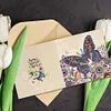 12pcs DIY Diamond Painting Greeting Cards Mosaic Birthday Postcard (HKDZ08)