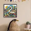 >SALE<5D DIY Partial Special Shaped Drill Diamond Painting Kit Owl Decoration 30x40cm