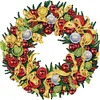 Christmas Wreath-Partial Speical Shaped Diamond Painting 30*30CM