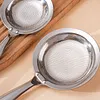 304 Stainless Steel Fine Mesh Strainer Multi-functional Sieve Colander with Handle Fat Skimmer Spoon Kitchen Gadget for Oil Filter Skimming Grease Foam