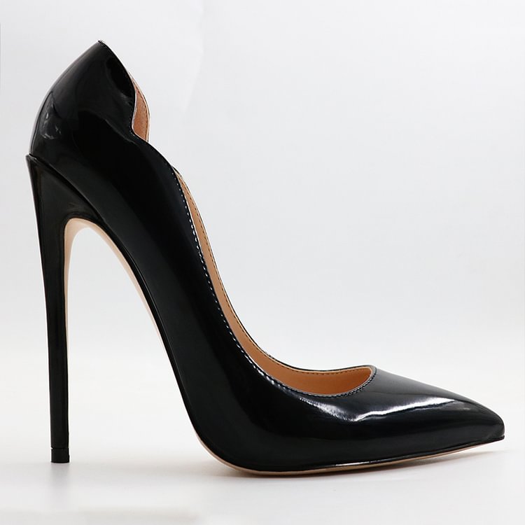 120mm Women's High Heels for Party Wedding Patent Pumps VOCOSI VOCOSI