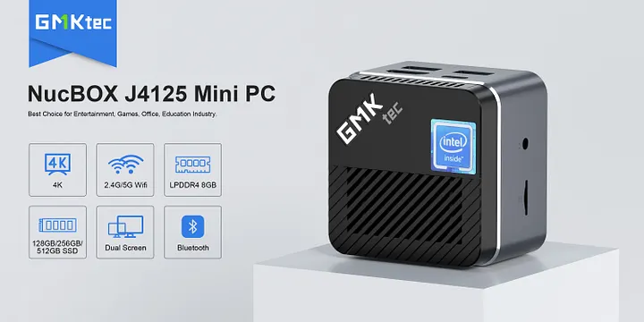 NucBox S 4K Mini PC--Intel-powered Pocket-sized Windows 10 Mini PC