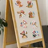 8Pcs Butterfly Puppy Diamond Painting Fridge Magnet Diamond Art Magnets Decals Kit