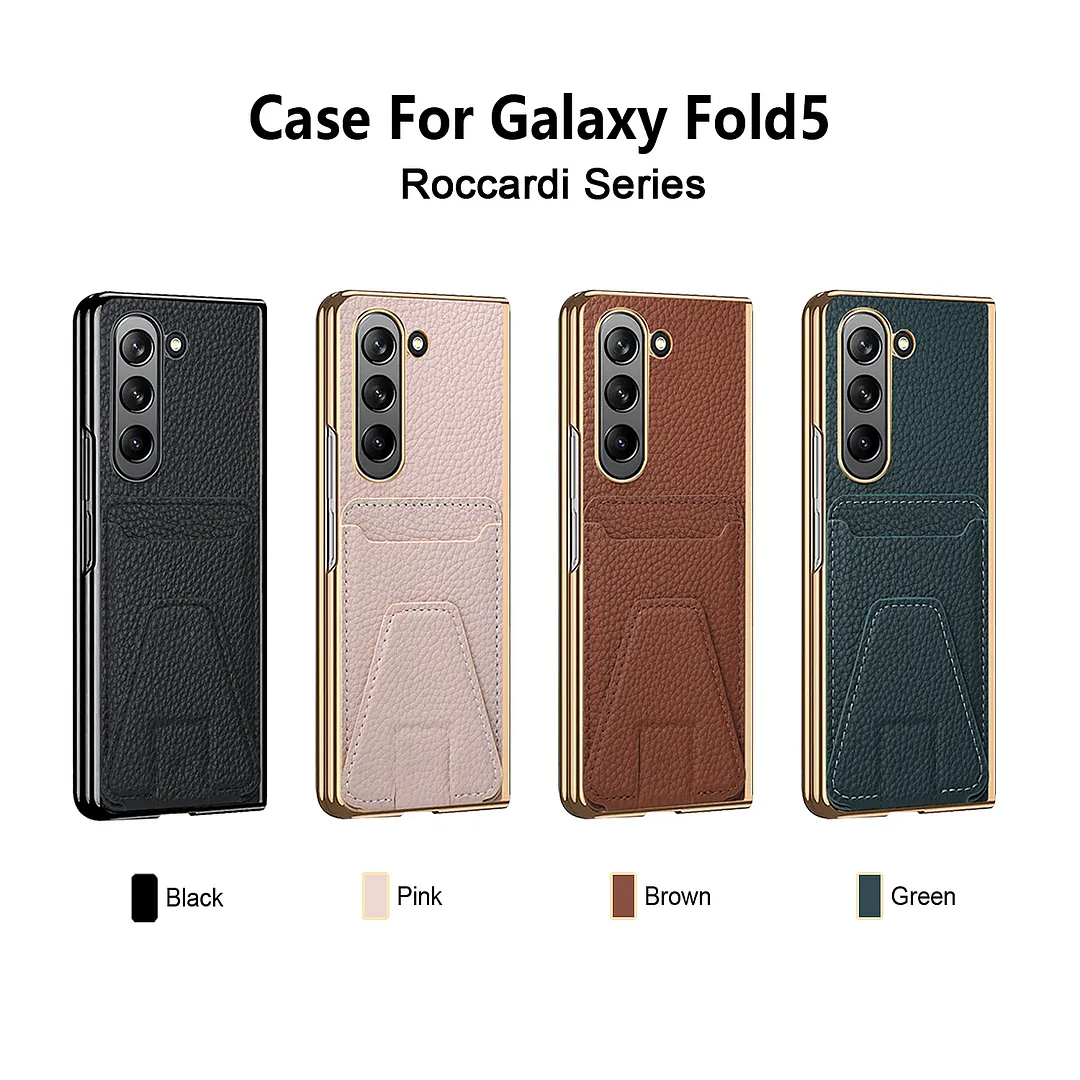 for Samsung Galaxy Z Flip 6 case Tempered Glass Screen Protector Genuine Leather Phone case  for Samsung Galaxy Z Flip 6
