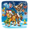 Diamond Painting -DIY Full Square Drill Christmas Elk
