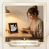 12pcs/set Unframed Pearl Painting Canvas Art Handmade Pearl Material Art Kit Living Room Decor (15x15cm)
