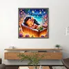 Sleeping Princess Moana - 18CT Stamped Cross Stitch - 30*30cm - Disney