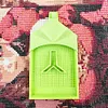 New Grid Design Diamond Painting Tray Y-Shaped Insert Semi-Open Lid Effectively Separating Drills DIY Diamond Art Accessories