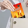 20 Pair Toe Warmers Easily Apply with Adhesive Disposable Feet Warmers Heat Pads