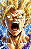 Super Saiyan Son Gohan Decorative Painting - Dragon Ball - H-TWO Studio