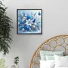 Flower Bird-Full Round Diamond Painting(40x40cm)