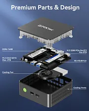 Intel Alder Lake N95--NucBox G3S Mini PC