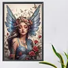 (US Local)Butterfly Girl - Round AB Drills Diamond Painting(45x65cm)