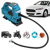 21V Li-ion Digital Display Air Pump LED Portable Car Tire Inflator for Makita