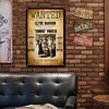 Wanted Bonnie & Clyde - Vintage Metal Signs - 20*30cm/30*40cm - Warning