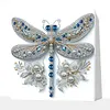 (Pre-Framed)Dragonfly-Special Shape Diamond Painting Kit(25x25cm)