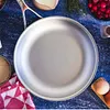 Demeyere Atlantis 7-Ply Stainless Steel Fry Pan with Helper Handle, 11"