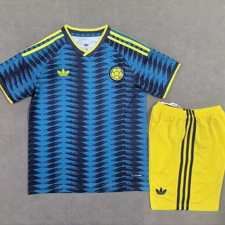 Kids Colombia Home 2026 World Cup Away Football Jersey
