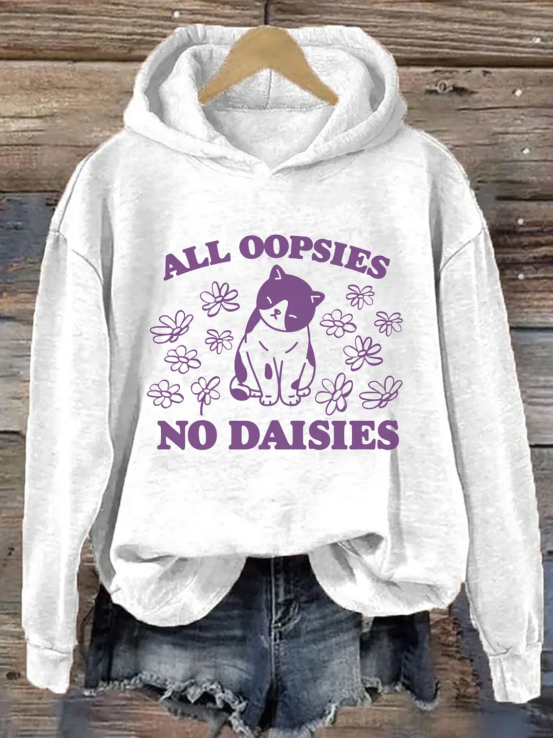 All Oopsies No Daisies Hoodie