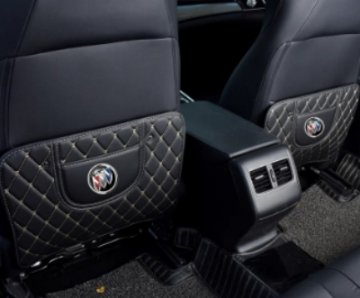 Car Rear Seat Back Anti-kick Pad Car Supplies Anti-dirty Anti-wear Protective Pad Storage Bag