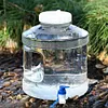 7.5L Drinking Water Bucket with Faucet Large Capacity for Self-Driving Tour
