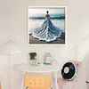 Girl - 14CT Stamped Cross Stitch - 40*40cm - Character