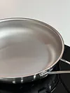 Demeyere Atlantis 7-Ply Stainless Steel Fry Pan with Helper Handle, 11"