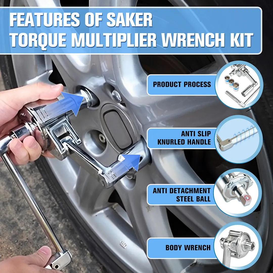 SAKER&reg; Torque Multiplier Wrench Set